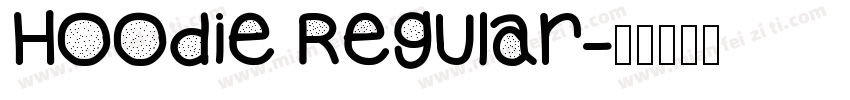 Hoodie Regular字体转换